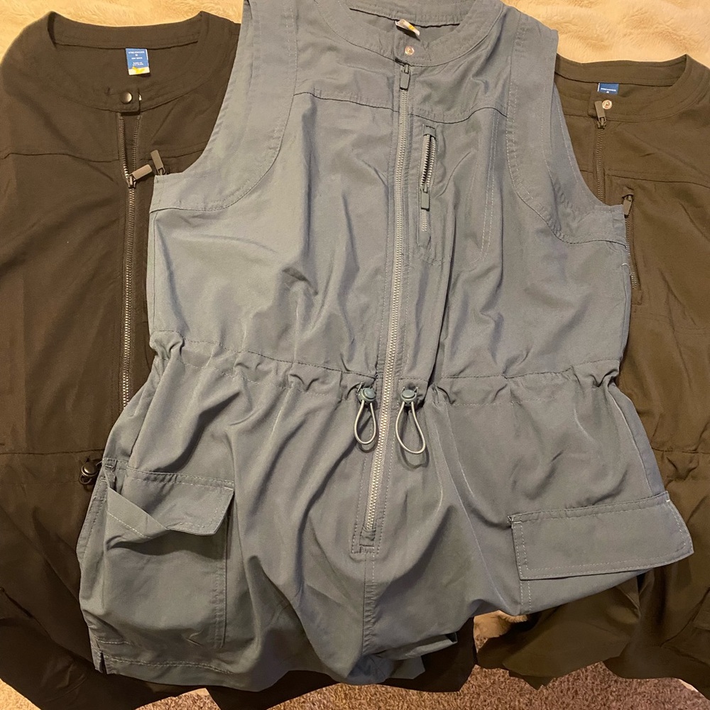 Old Navy Quick dry zip romper